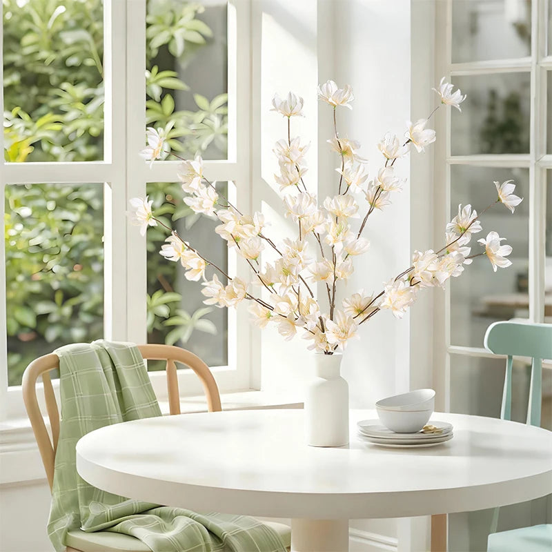 Artificial Sakura Cherry Blossom Bouquet (1/3 PCS) – Silk Cherry Blossom Flowers