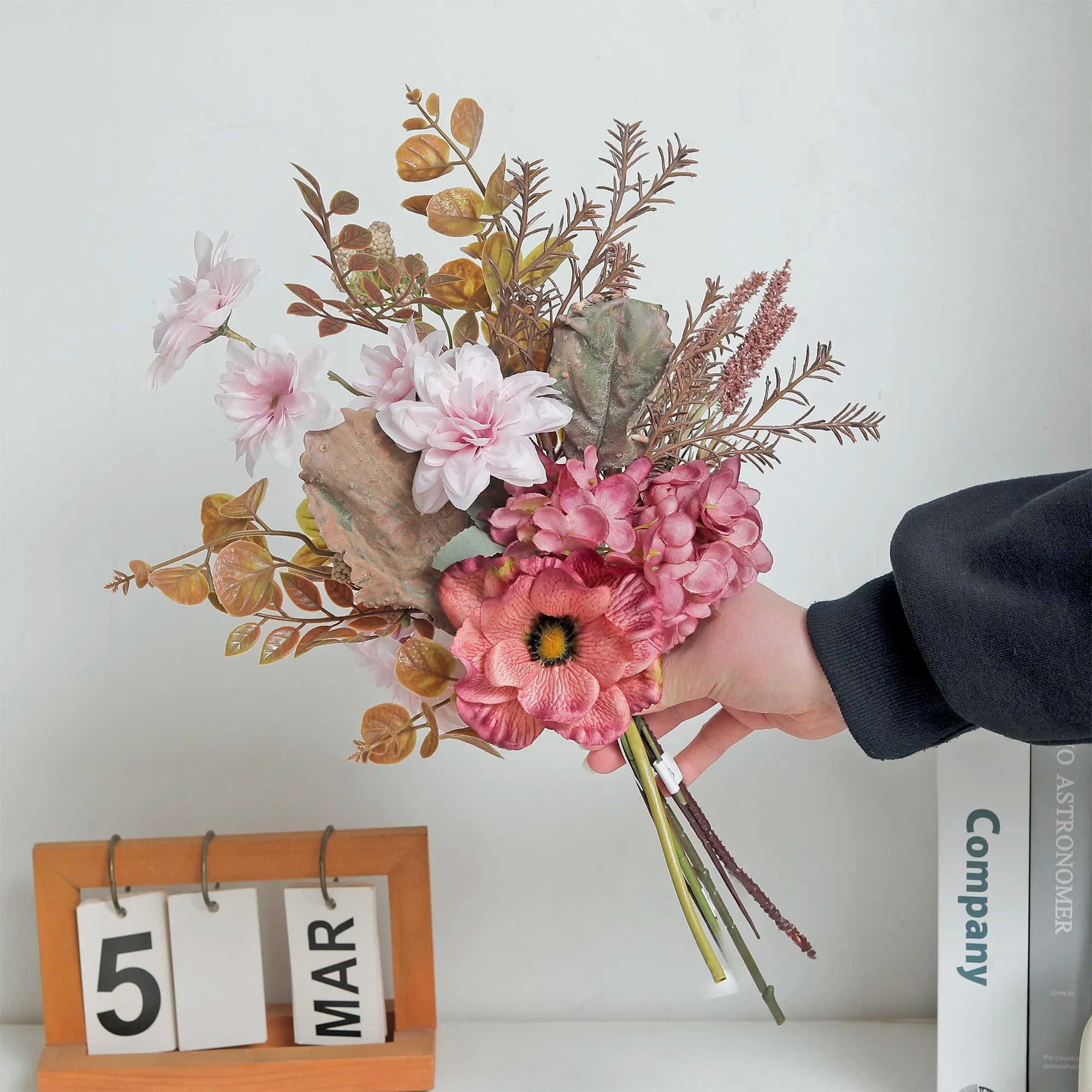 Artificial Anemone Bouquet – Real Touch Silk Fall Flowers