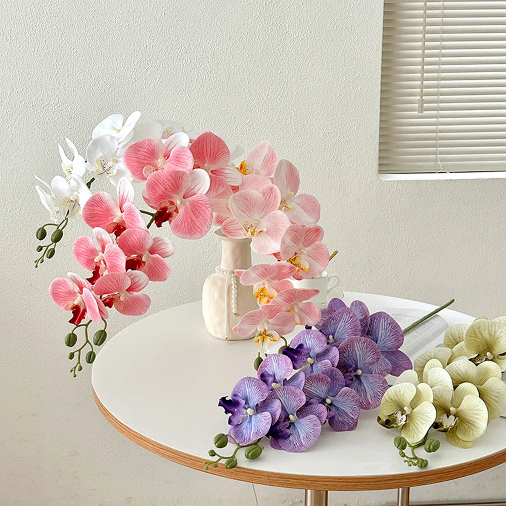 Artificial Phalaenopsis Orchid Stem – 98cm Long Faux Orchid