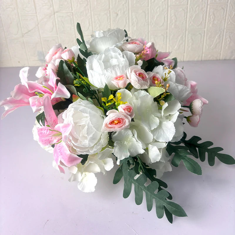 Artificial Flower Ball Wedding Centerpiece