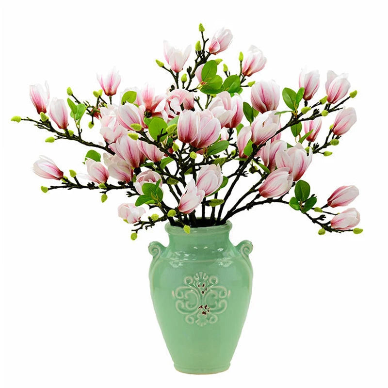 Artificial Magnolia Branch – Silk Artificial Flower Stems