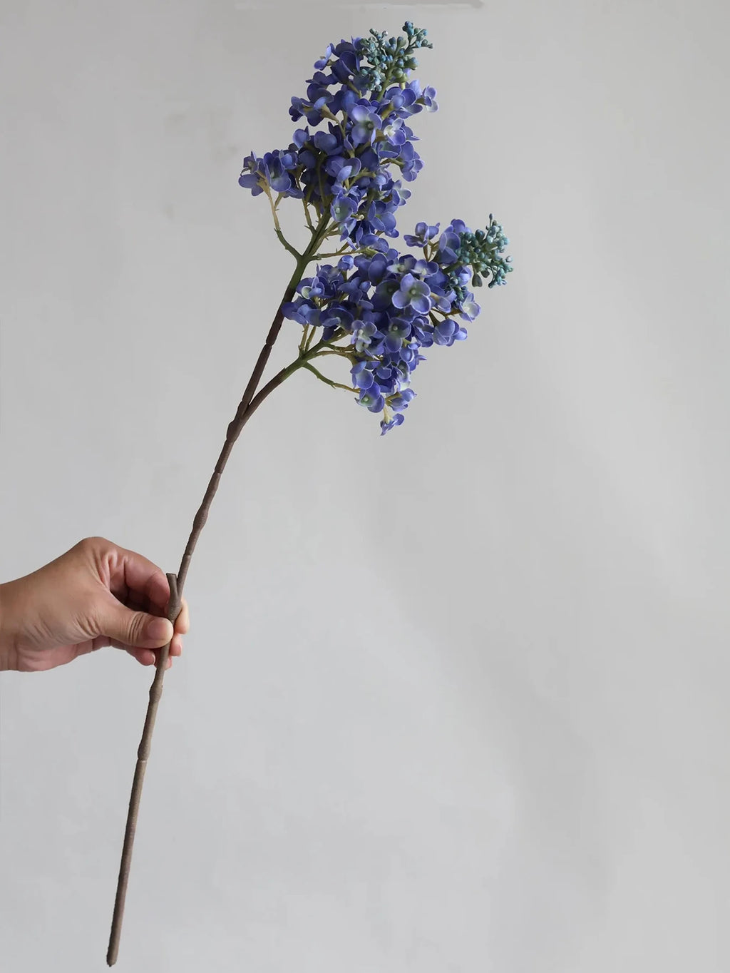 Artificial Purple Lilac Branch – 24.8" Real Touch Flowers