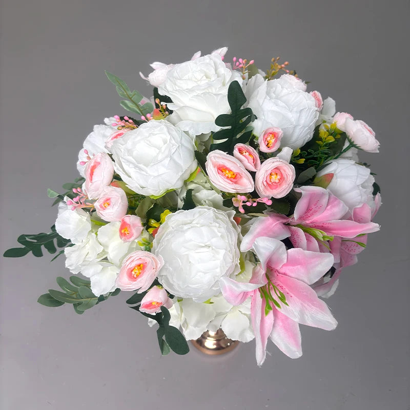 Artificial Flower Ball Wedding Centerpiece