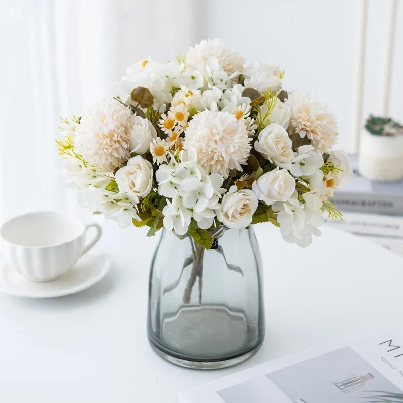 Artificial Chamomile Combination Bouquet