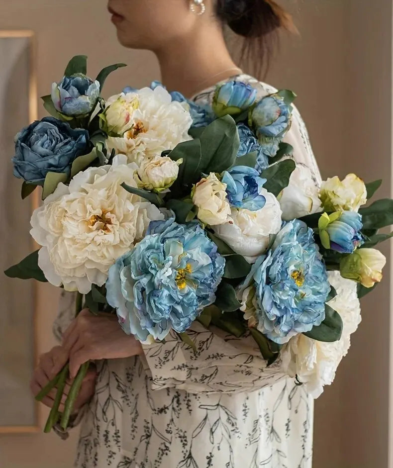 Artificial Peony Heads Bulk – Artificial Peony Flower Stem