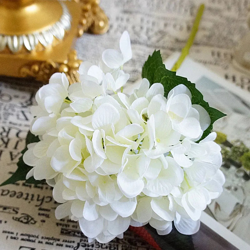 Bulk Artificial Silk Hydrangea Bouquet – Realistic Faux Hydrangea Flowers