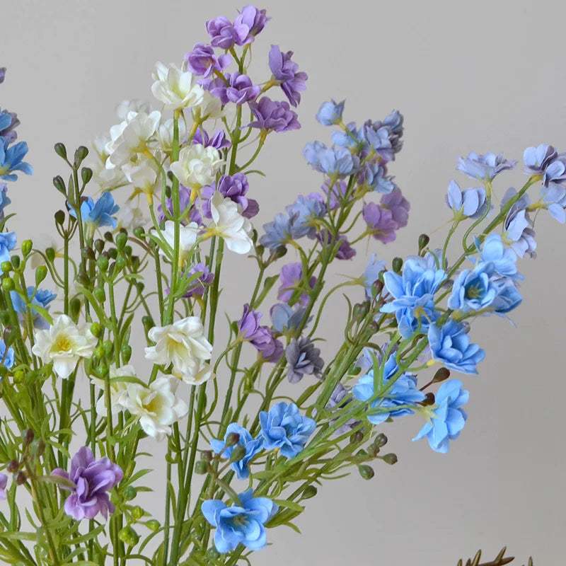 Bulk Real Touch Delphinium Flowers – Latex Silk (5PCS)