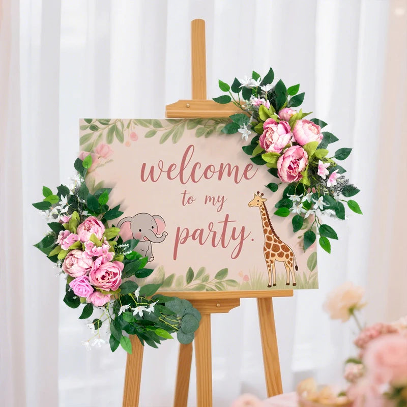 Wedding Arch Flower Kit Bulk – Artificial Flowers for Wedding Sign
