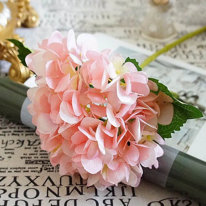 Bulk Artificial Silk Hydrangea Bouquet – Realistic Faux Hydrangea Flowers