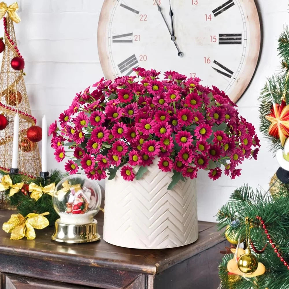 Bulk Artificial Outdoor Daisy Bushel