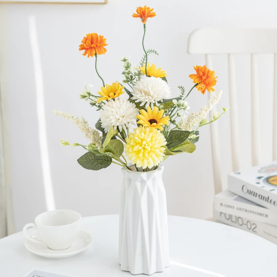 Artificial Chrysanthemum Bubble Bouquet