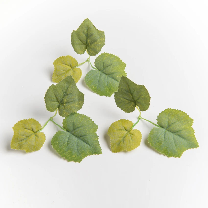 Artificial Grape Leaf Greenery – Silk Fake Leaves