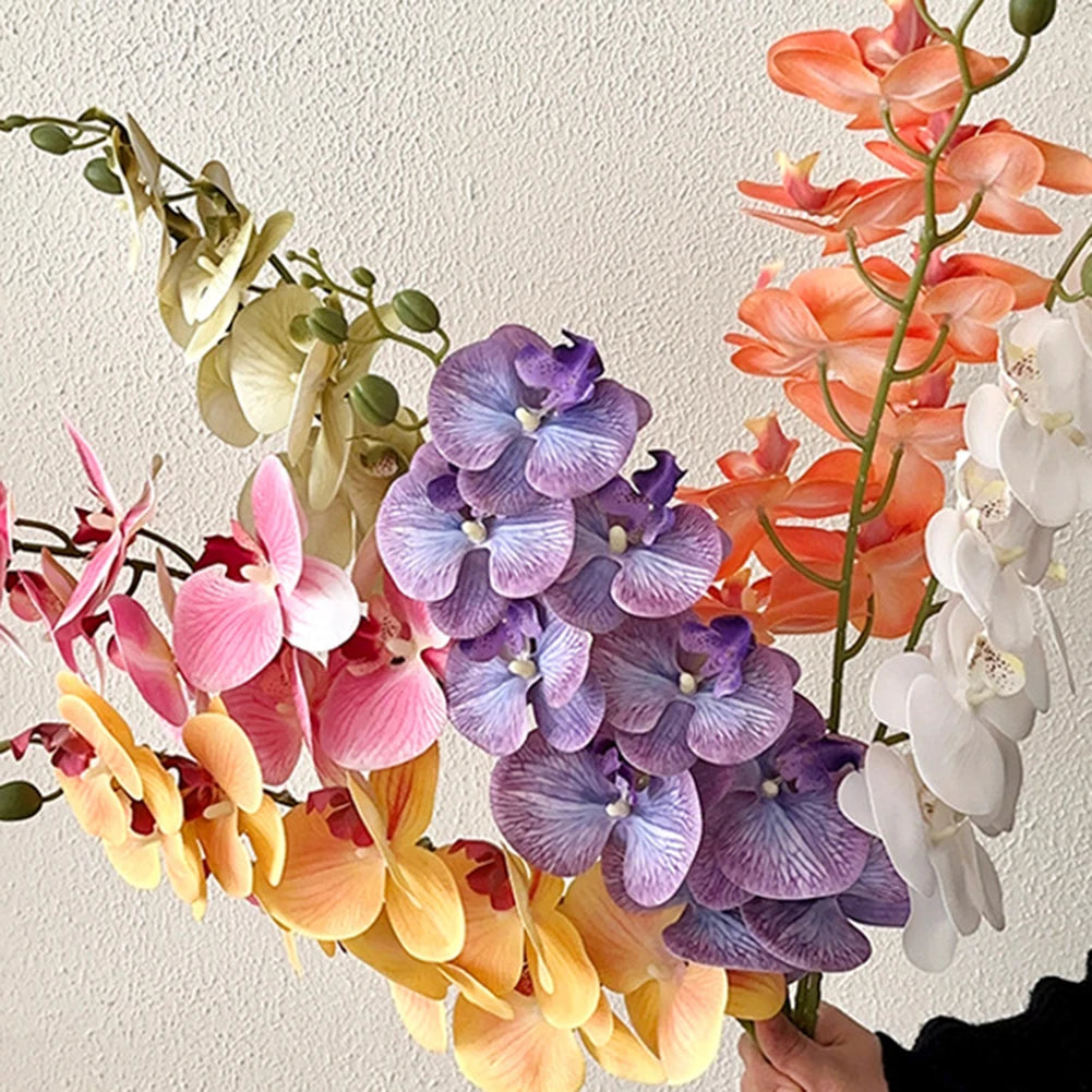 Artificial Phalaenopsis Orchid Stem – 98cm Long Faux Orchid