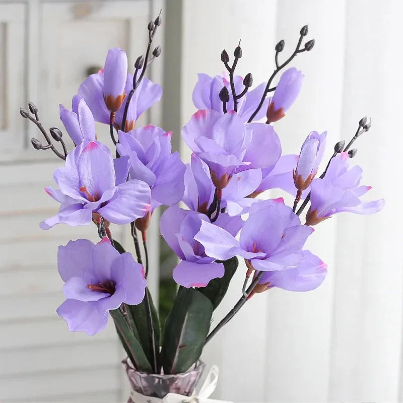 Artificial Magnolia Bouquet – Silk Bridal Wedding Flowers