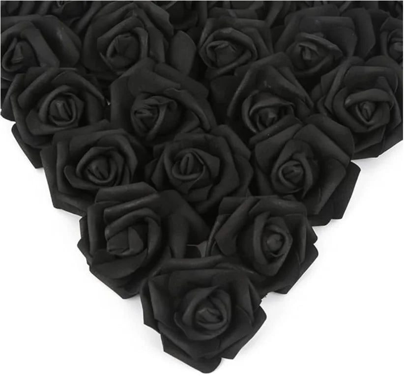 10/20/50PCS Artificial Foam Rose Flowers Bulk – PE Faux Rose Heads