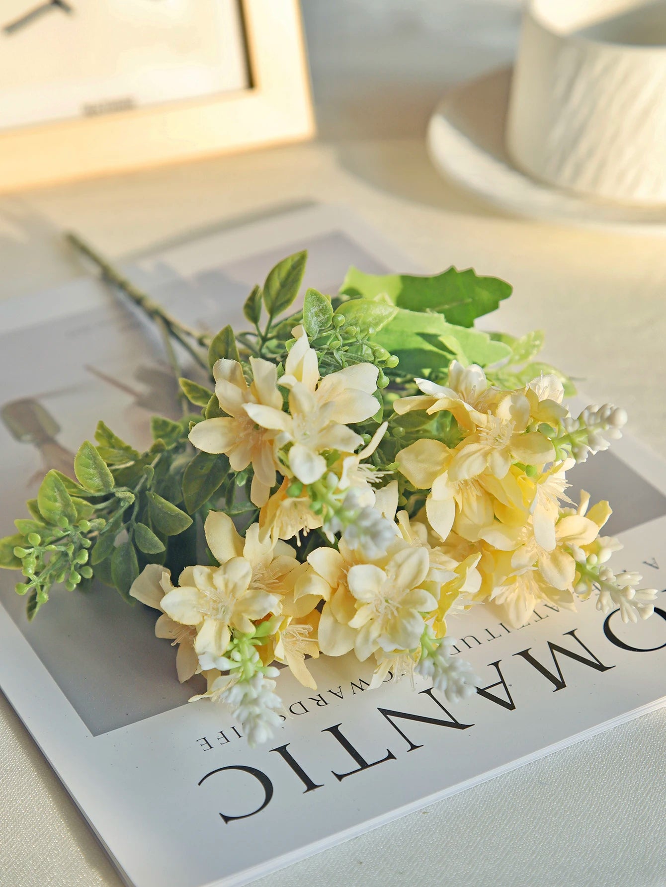 Artificial Yucca Gloriosa Silk Flowers Bulk – Lifelike Faux Yucca Bouquet