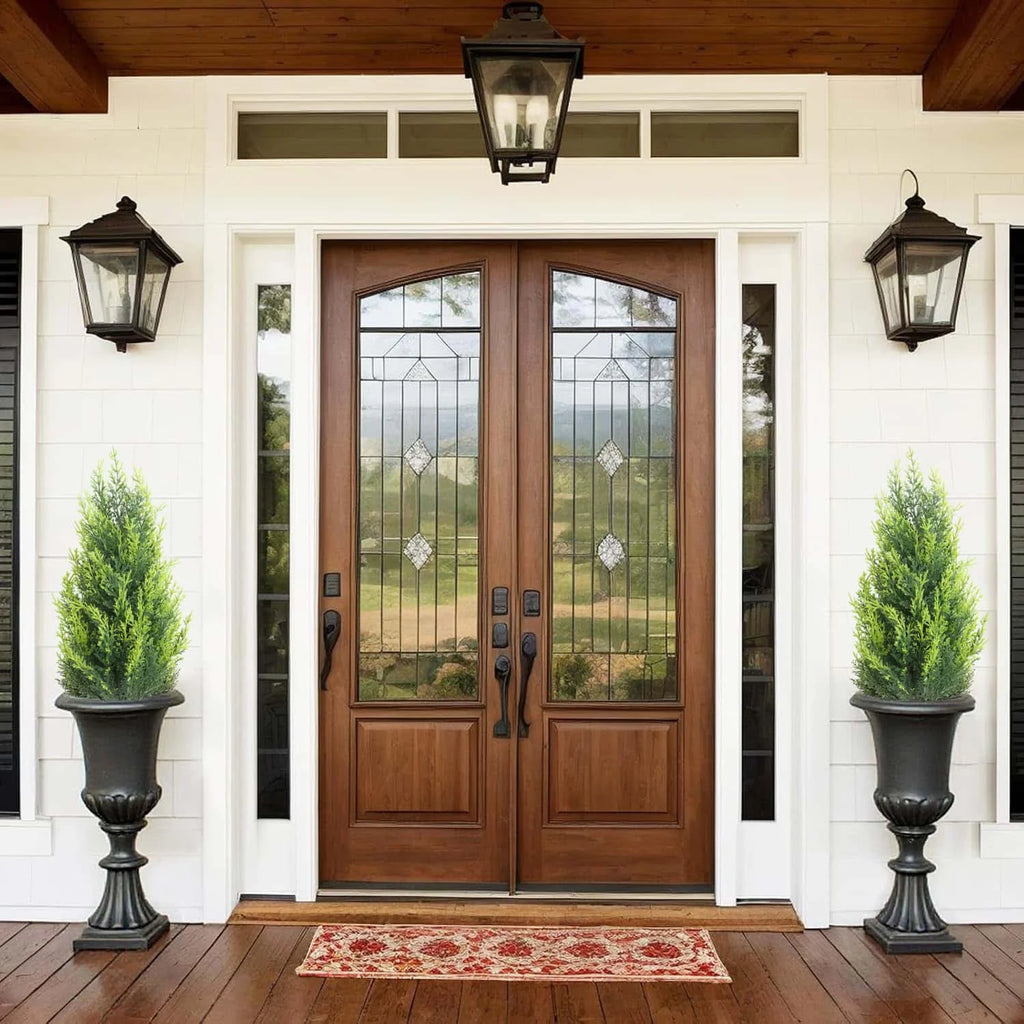 2PCS UV Resistant Artificial Bush – Outdoor Ground Stake Garden