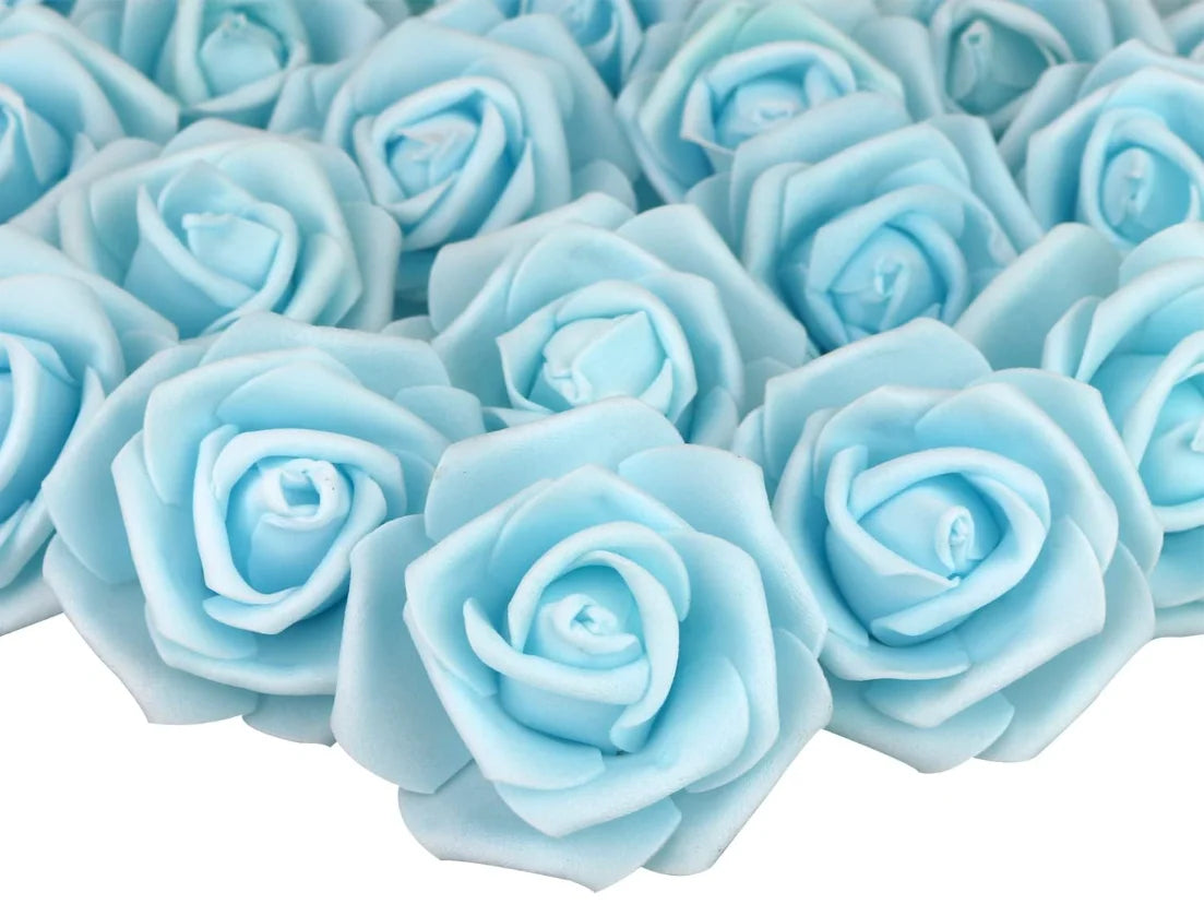 10/20/50PCS Artificial Foam Rose Flowers Bulk – PE Faux Rose Heads