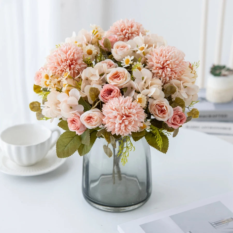 Artificial Chamomile Combination Bouquet