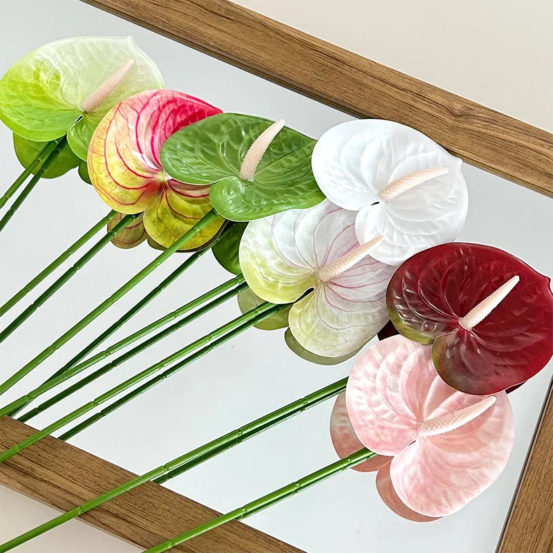 Anthurium Artificial Flowers – Flamingo Palm