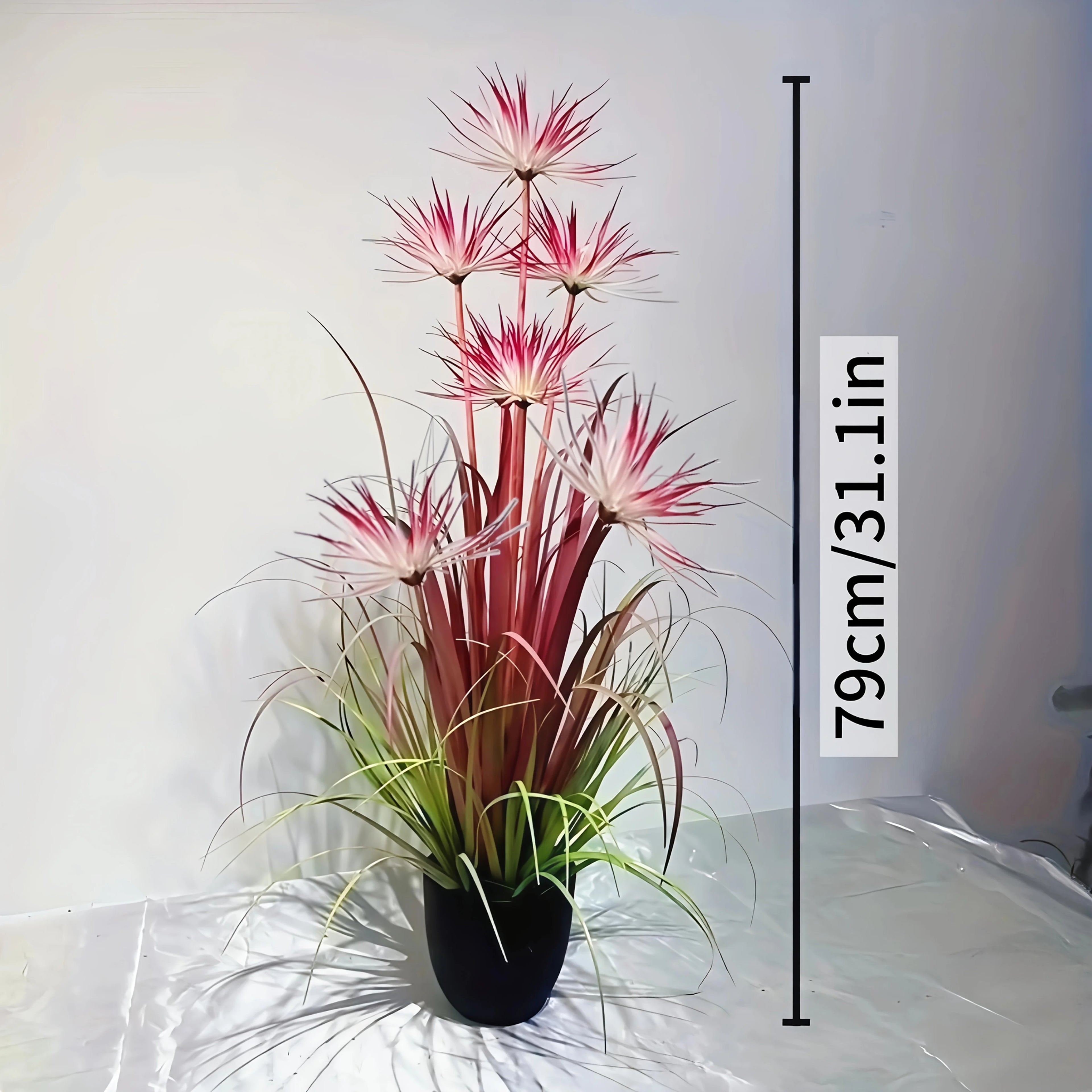 2pcs Purple Tropical Bird of Paradise Artificial Plant – Indoor & Outdoor