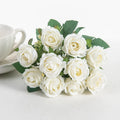 Bulk Artificial Roses- 10-Head Silk Bouquet