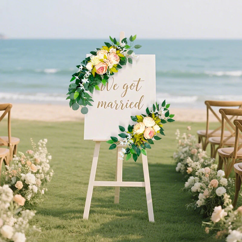 Wedding Arch Flower Kit Bulk – Artificial Flowers for Wedding Sign