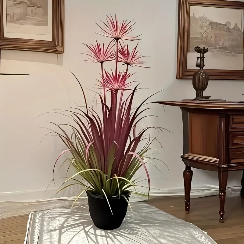 2pcs Purple Tropical Bird of Paradise Artificial Plant – Indoor & Outdoor