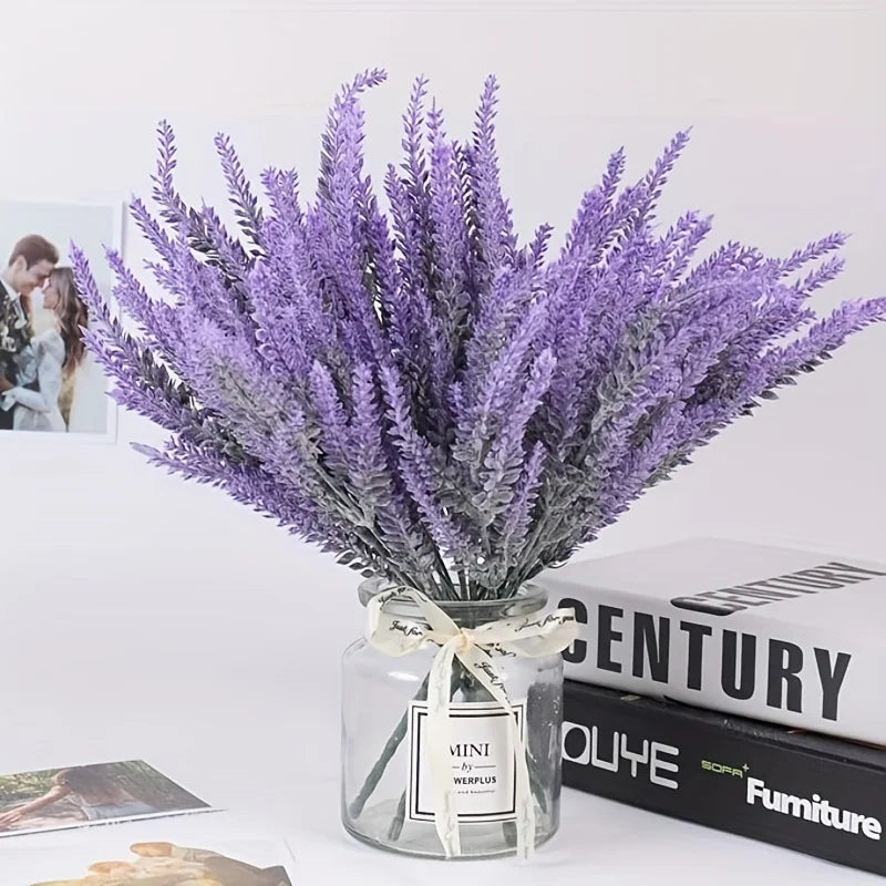 Artificial Lavender Bunch Bulk – Realistic Faux Lavender Stems