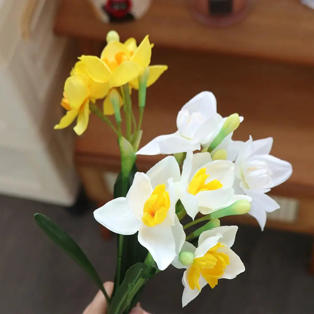 Real Touch Artificial Daffodil Bouquet – Silk Narcissus