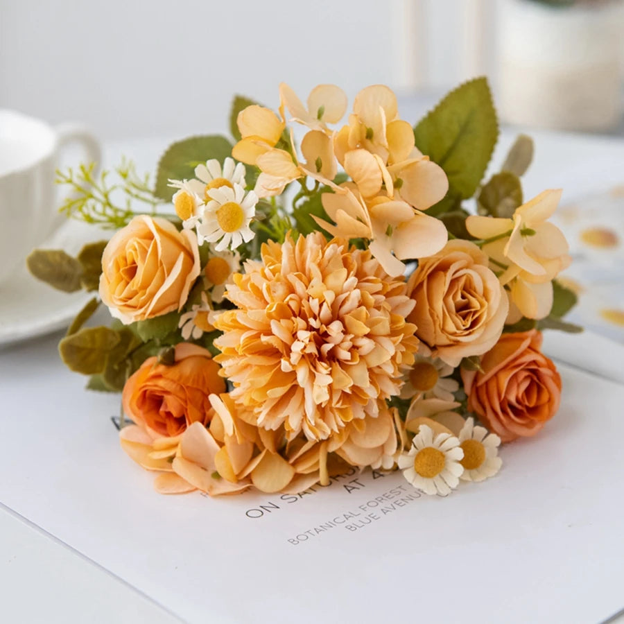 Artificial Chamomile Combination Bouquet