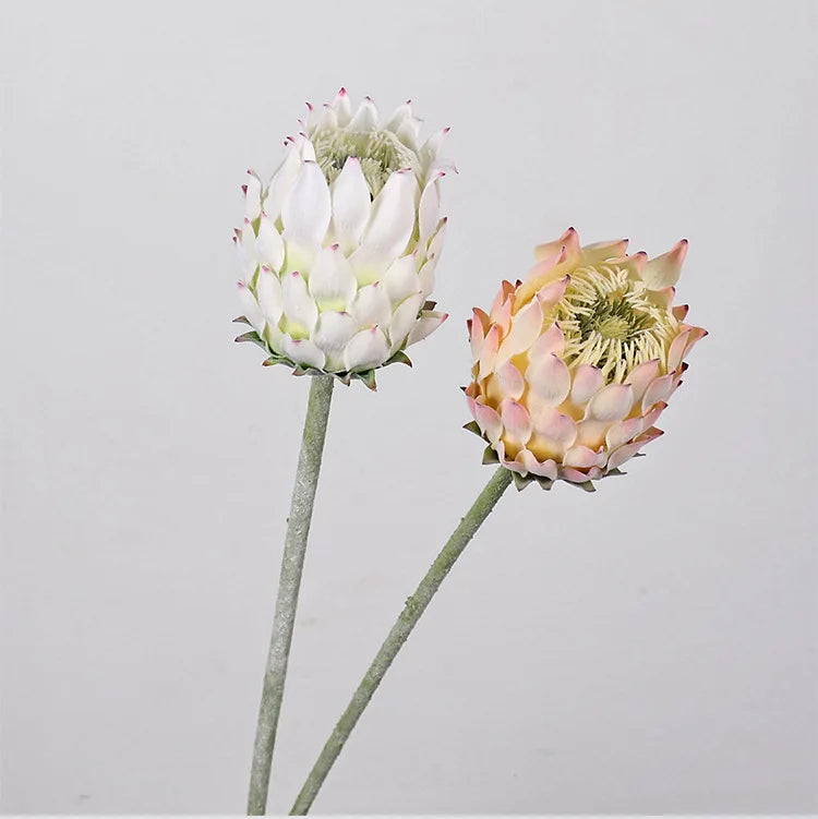 27.5" Artificial King Protea Flower – Nordic Thistle
