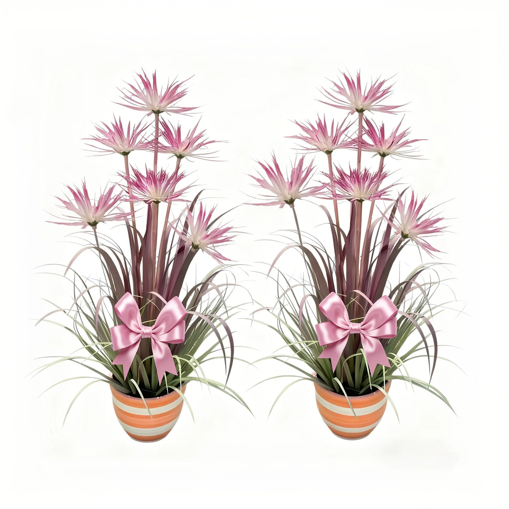 2pcs Purple Tropical Bird of Paradise Artificial Plant – Indoor & Outdoor