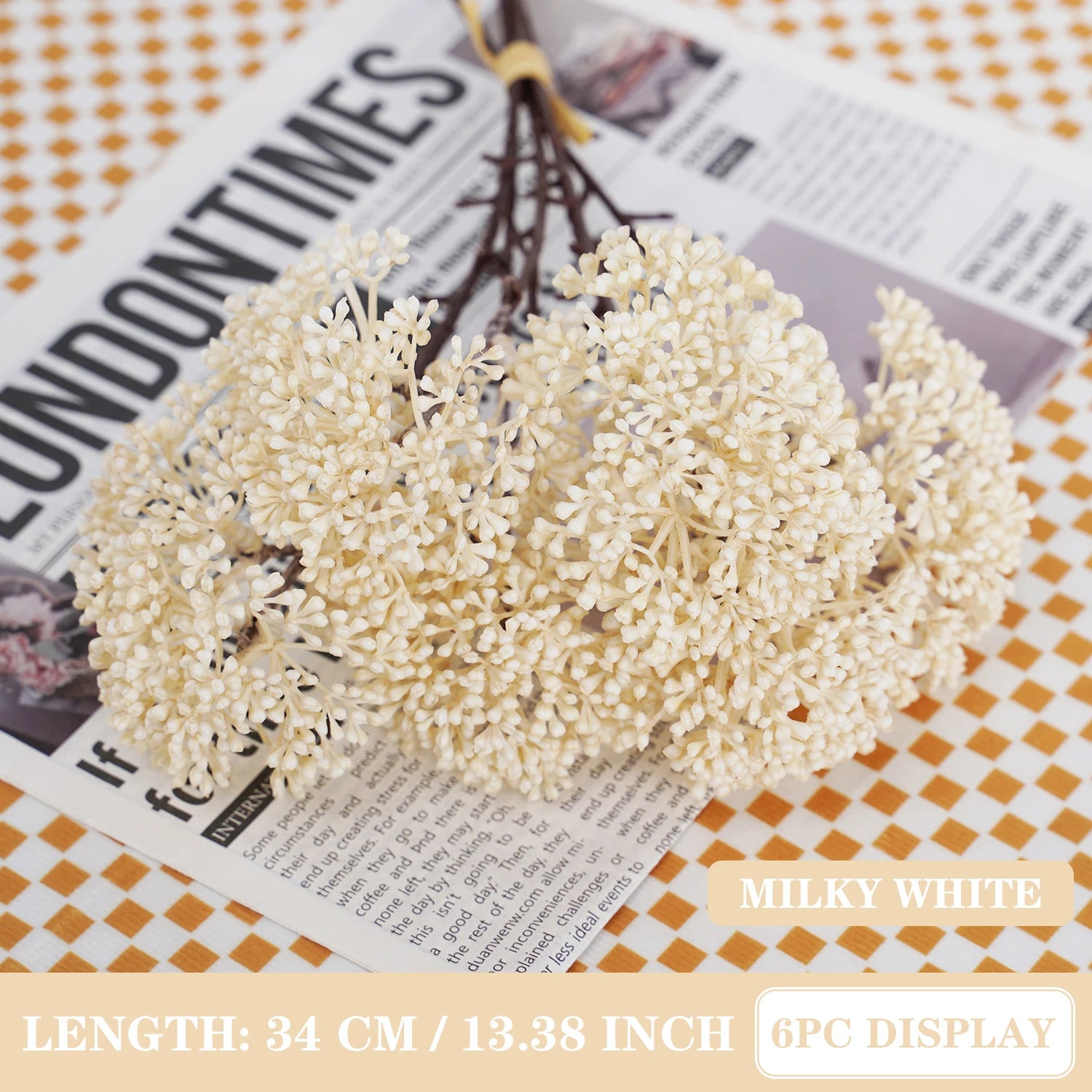 Artificial Millet Flower Bouquet Bulk – Silk Faux Rustic Grain Stems