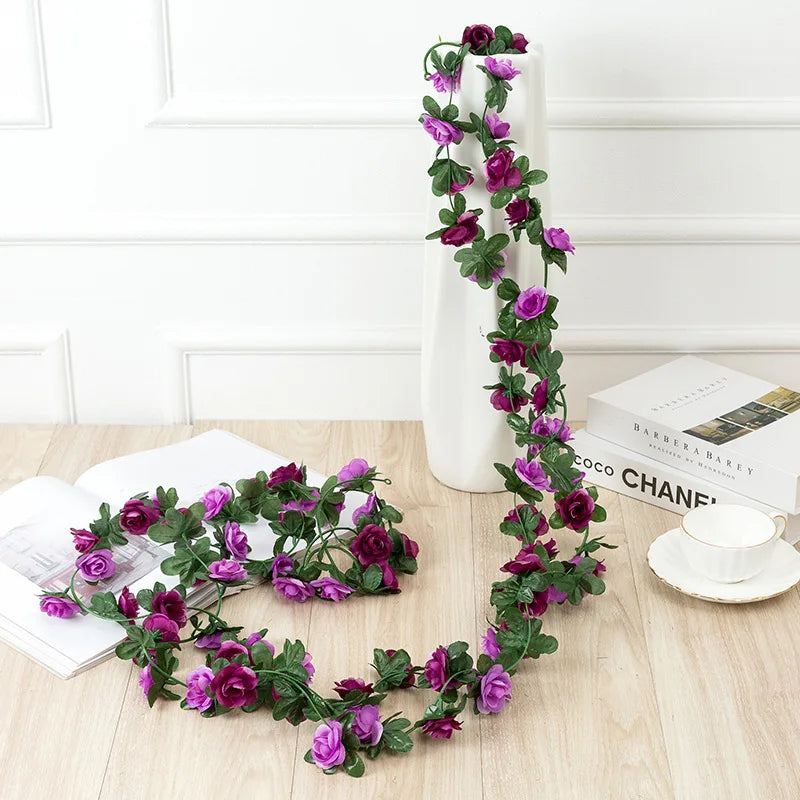 Artificial Rose Garland Vine