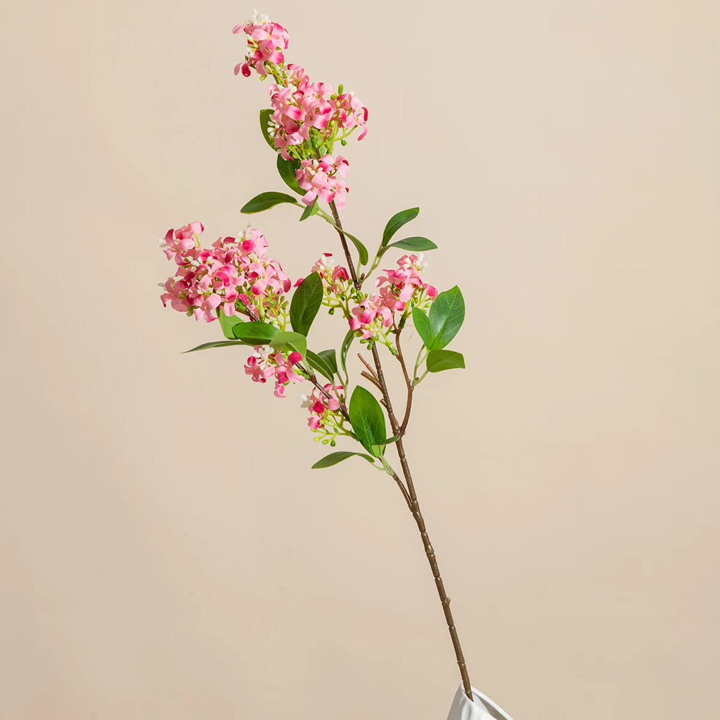 1/5PCS Silk Artificial Lilac Flowers Bulk – Realistic Faux Lilac Branches