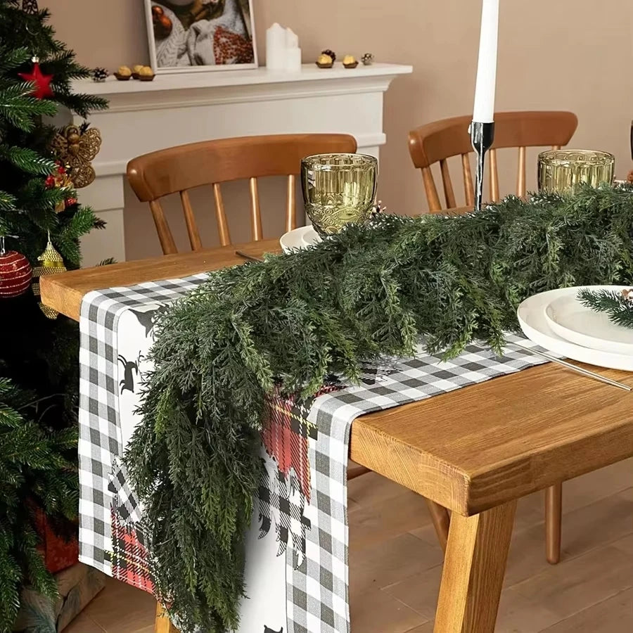 Artificial Cypress Pine Garland – Christmas