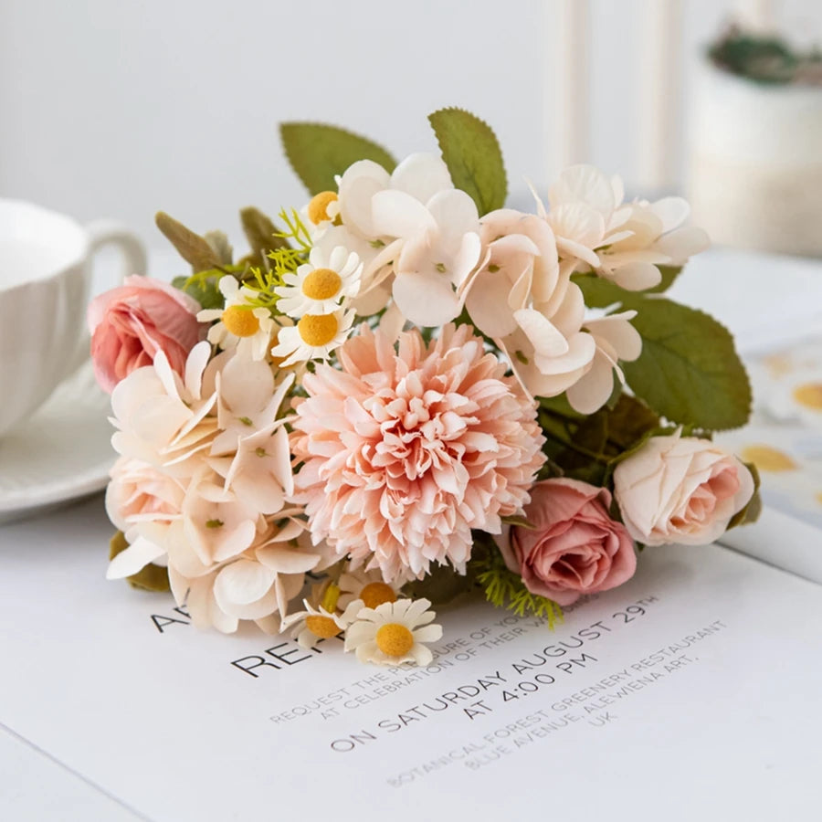Artificial Chamomile Combination Bouquet