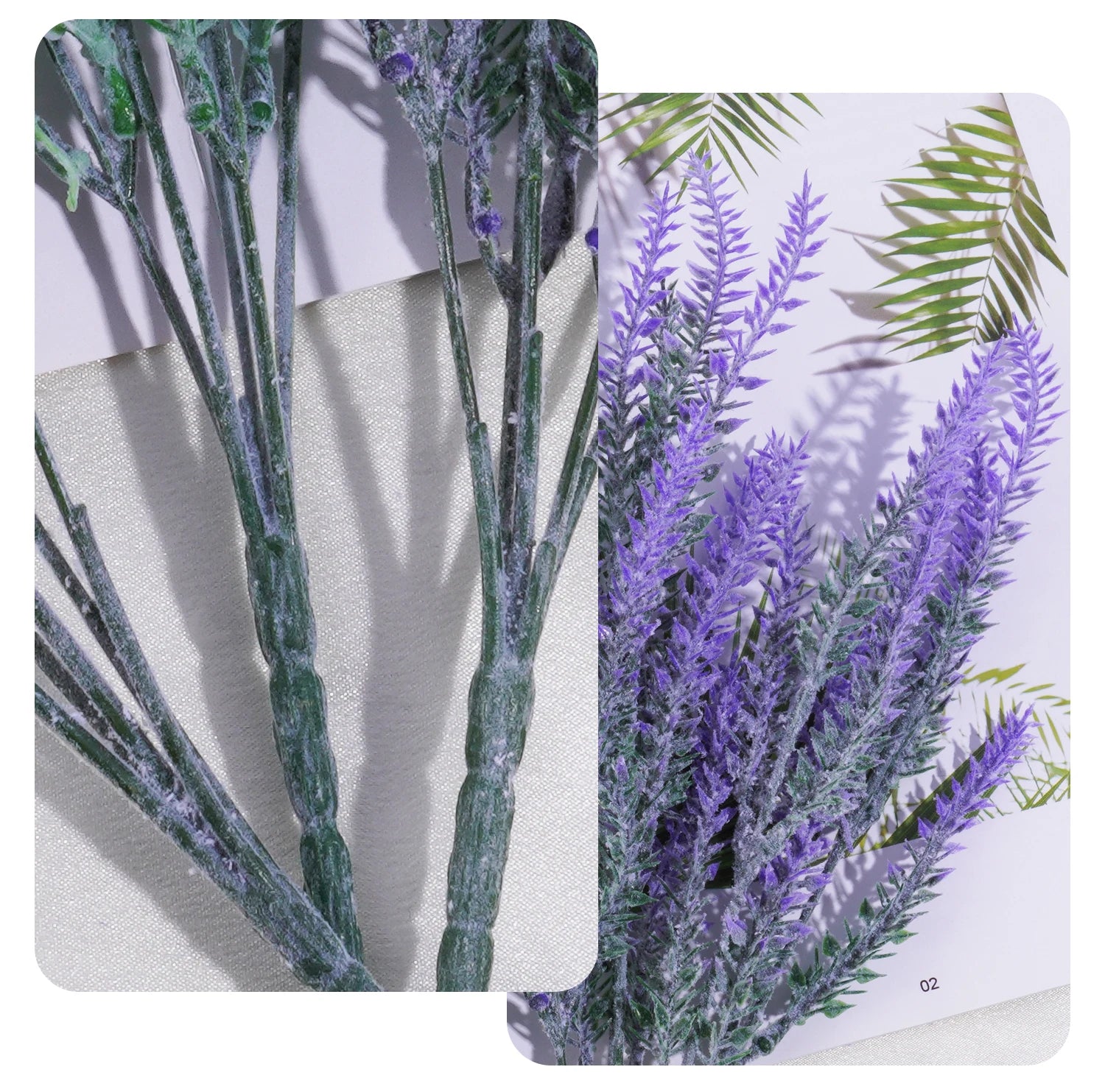 Artificial Lavender Flower Bouquet Bulk – Realistic Silk Lavender Stems