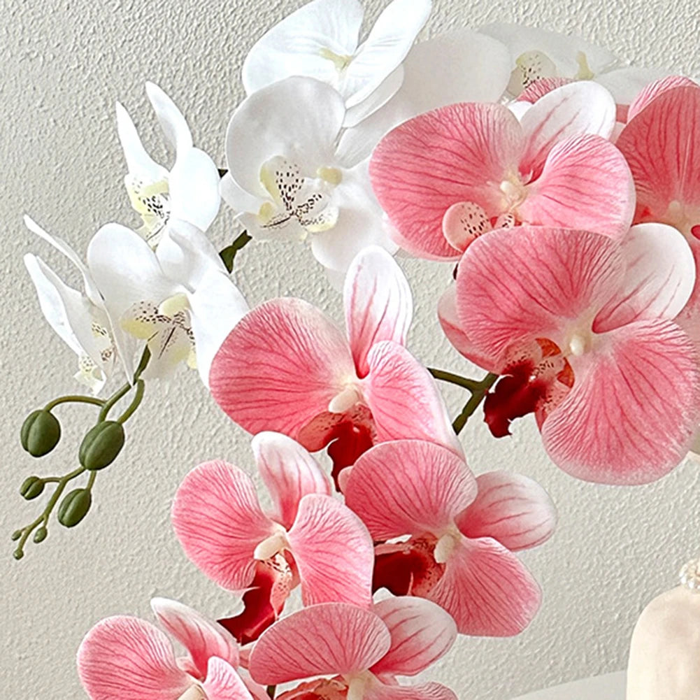 Artificial Phalaenopsis Orchid Stem – 98cm Long Faux Orchid