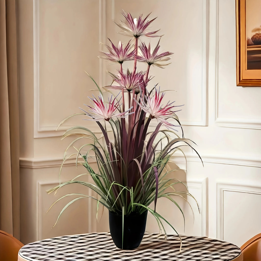 2pcs Purple Tropical Bird of Paradise Artificial Plant – Indoor & Outdoor