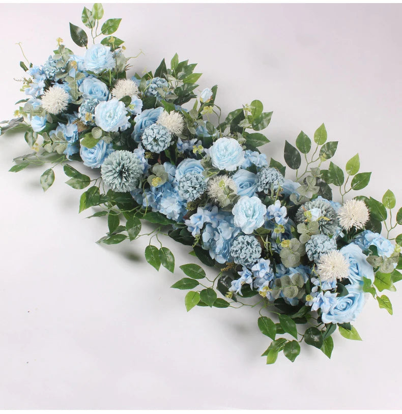 DIY Wedding Flower Wall Backdrop Bulk – Peony Rose Silk Floral Arch Row 50/100cm