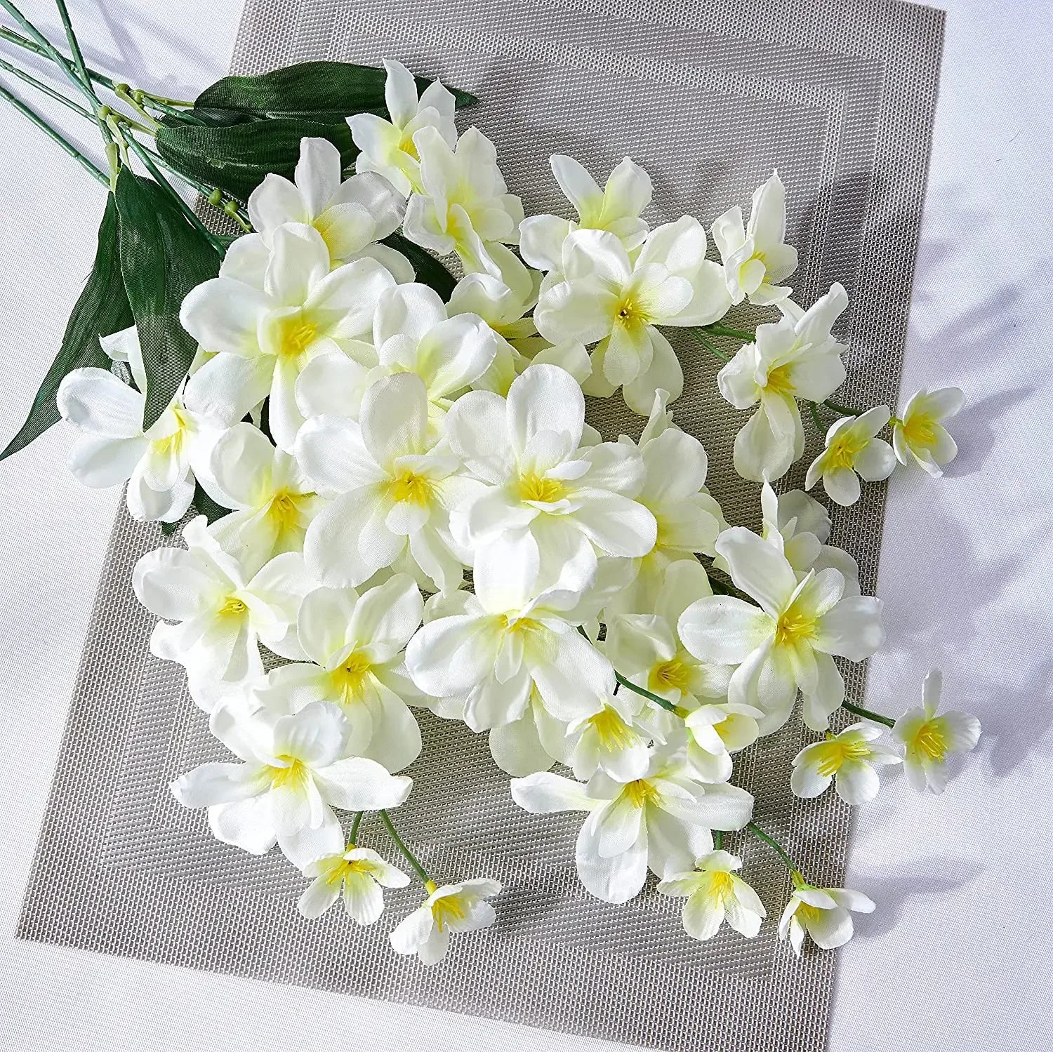 10PCS Artificial Orchid Stems Bulk – Butterfly Orchid Long Stem Faux Flowers