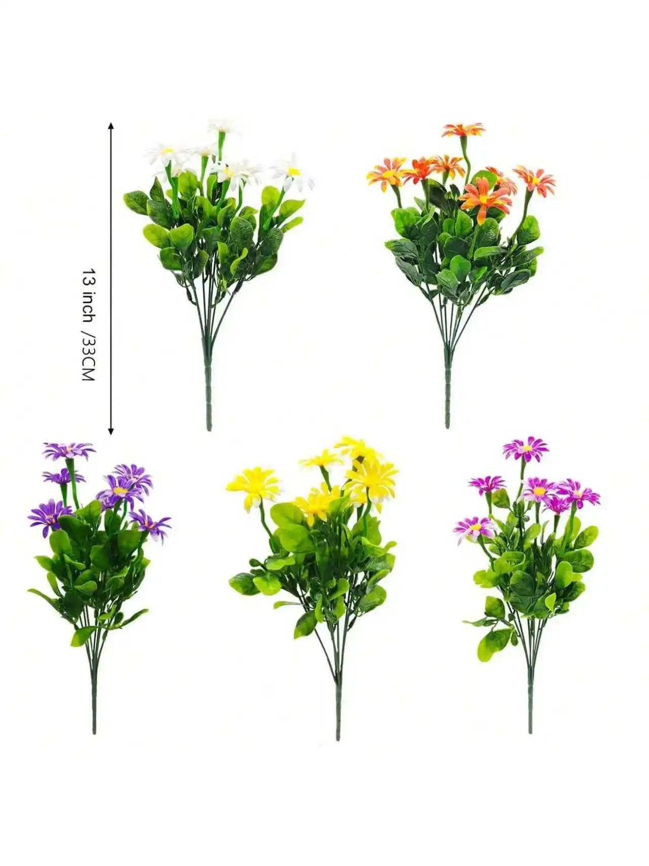 Bulk Artificial Daisy Outdoor Silk Bushel
