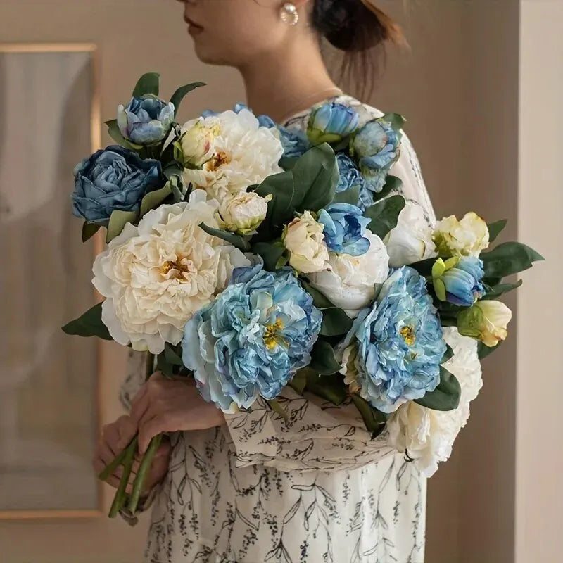 Artificial Peony Heads Bulk – Artificial Peony Flower Stem