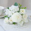 Artificial Rose & Chrysanthemum Bouquet