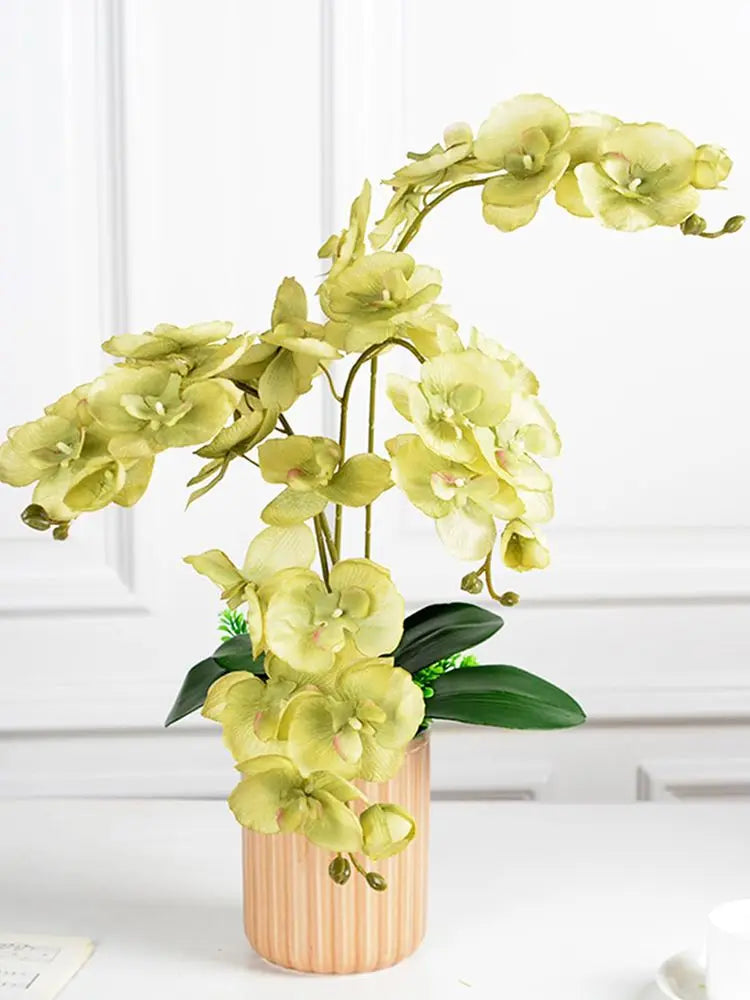 Artificial Butterfly Orchid Flower Branch – Silk