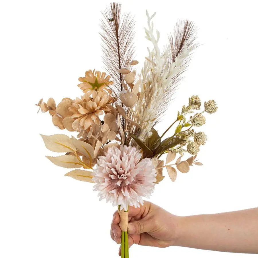 Artificial Chrysanthemum Reed Bouquet