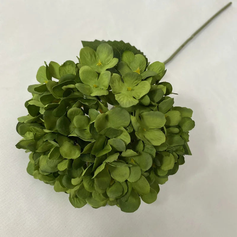 10PCS Artificial Hydrangea Flowers Bouquet – Silk Bulk Artificial Hydrangea Stems