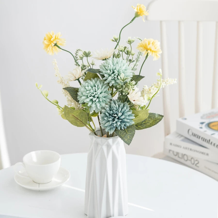Artificial Chrysanthemum Bubble Bouquet